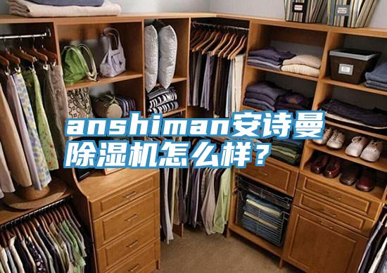anshiman安詩曼除濕機怎么樣？