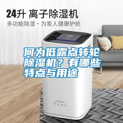 何為低露點轉輪除濕機？有哪些特點與用途