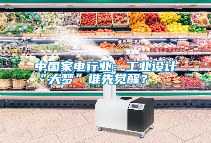 中国家电行业：工业设计“大梦”谁先觉醒？