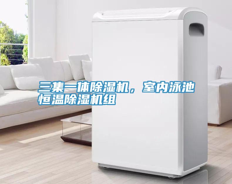 三集一體除濕機，室內泳池恒溫除濕機組