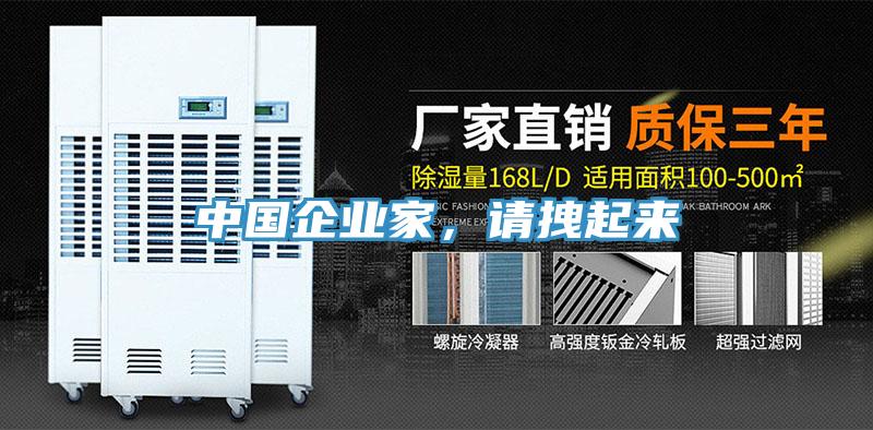 中国企业家，请拽起来