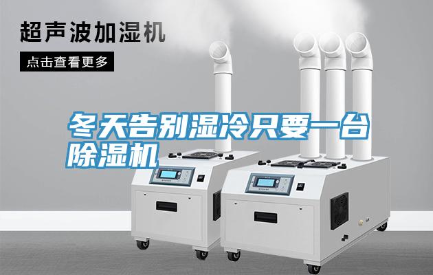 冬天告别湿冷只要一台除湿机