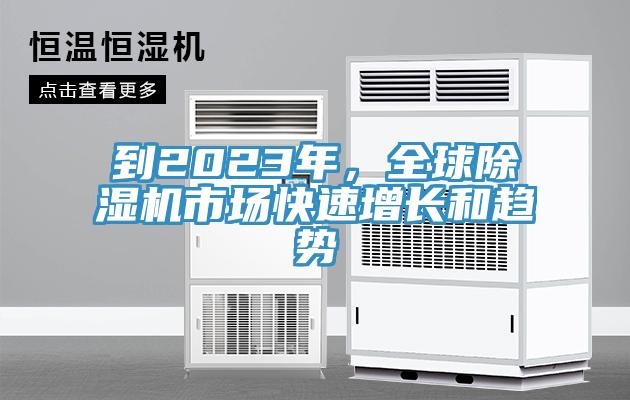 到2023年，全球除湿机市场快速增长和趋势