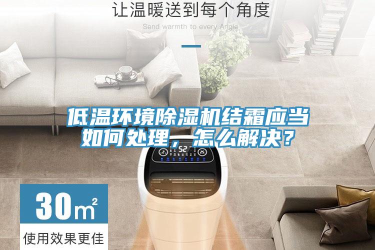 低温环境除湿机结霜应当如何处理，怎么解决？