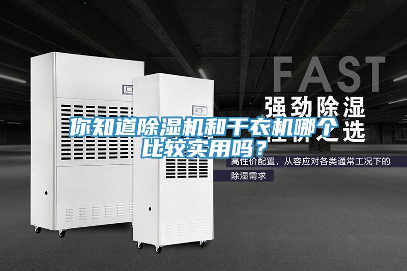 你知道除湿机和干衣机哪个比较实用吗？