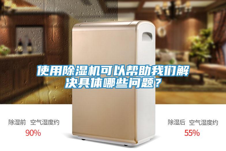 使用除湿机可以帮助我们解决具体哪些问题？