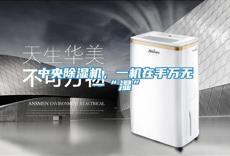 中央除湿机，一机在手万无一“湿”