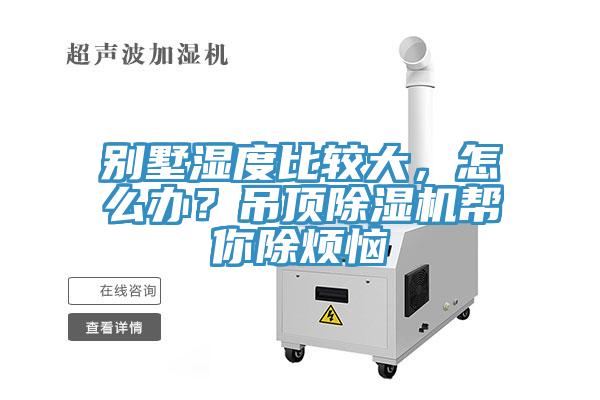 别墅湿度比较大，怎么办？吊顶除湿机帮你除烦恼