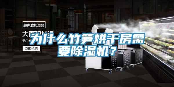 为什么竹笋烘干房需要除湿机？