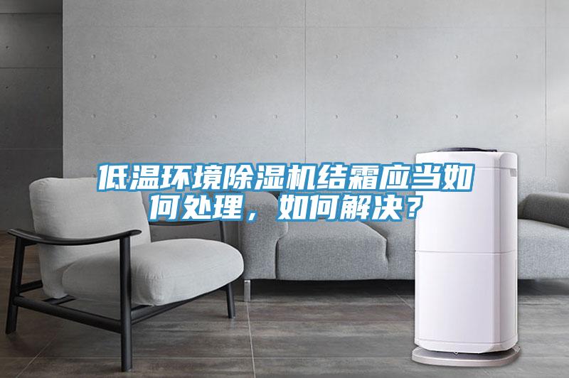 低温环境除湿机结霜应当如何处理，如何解决？