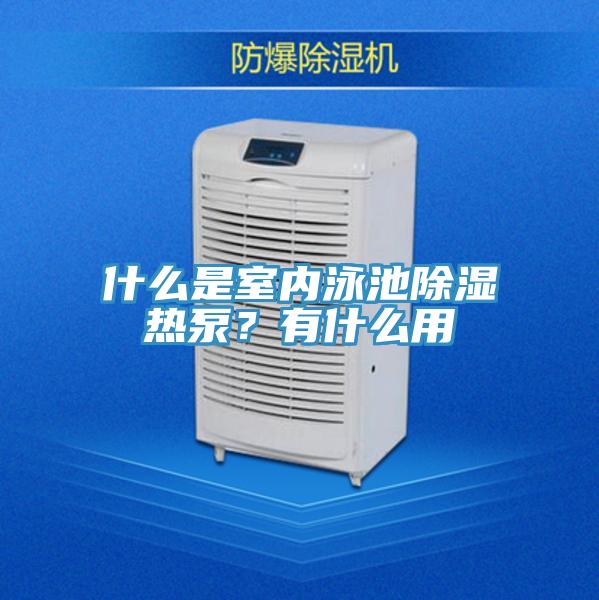 什么是室内泳池除湿热泵？有什么用