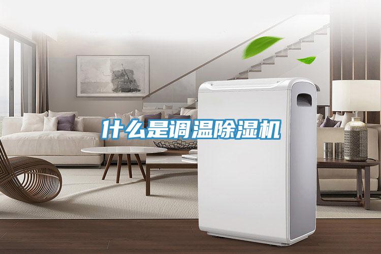什么是调温除湿机