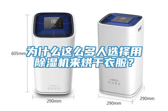 为什么这么多人选择用除湿机来烘干衣服？