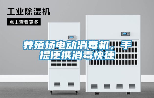 养殖场电动消毒机，手提便携消毒快捷