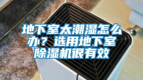 地下室太潮湿怎么办？选用地下室除湿机很有效