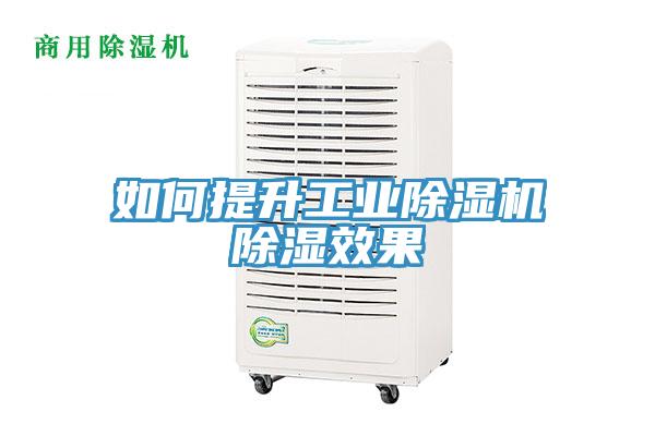 如何提升工业除湿机除湿效果