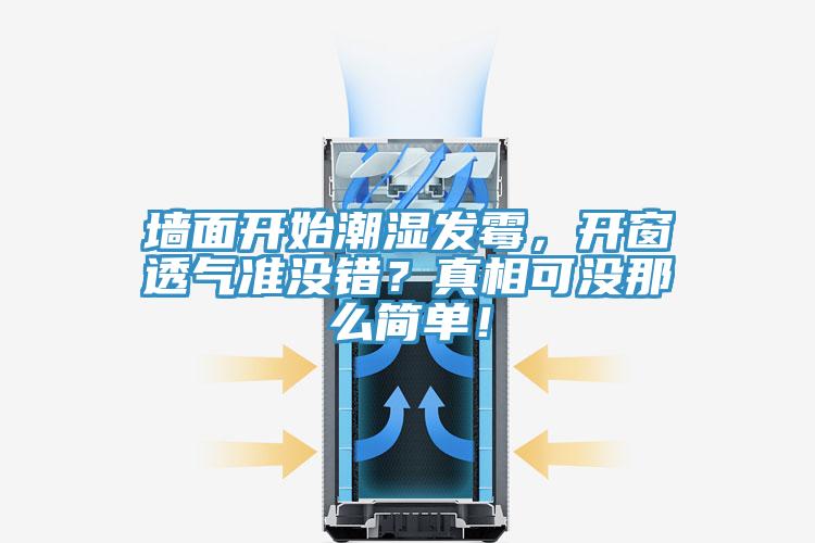 墙面开始潮湿发霉，开窗透气准没错？真相可没那么简单！