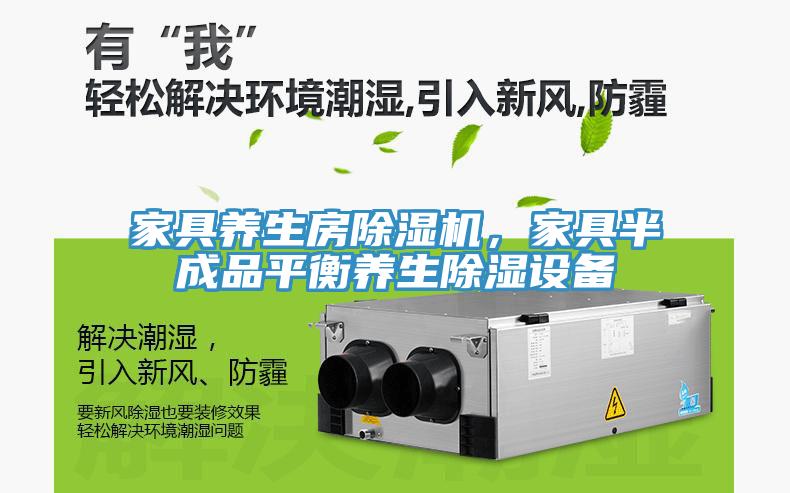 家具养生房除湿机，家具半成品平衡养生除湿设备