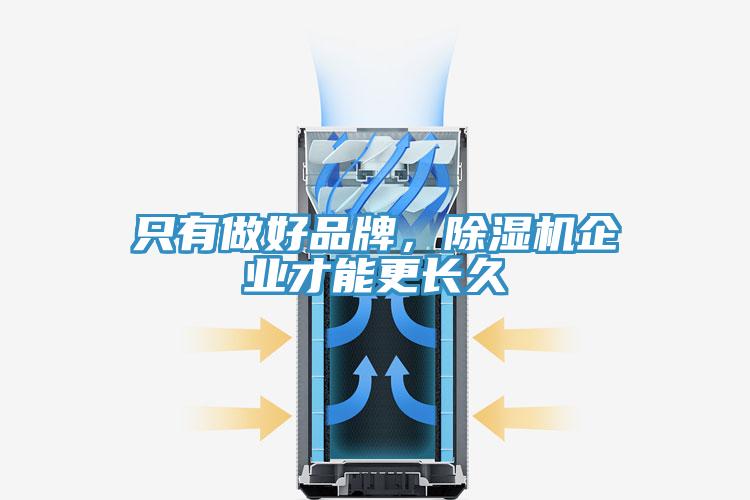 只有做好品牌，除湿机企业才能更长久