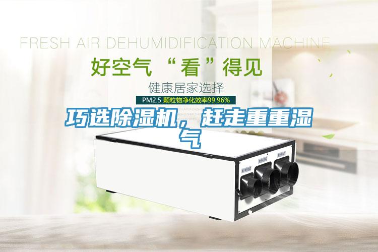 巧選除濕機，趕走重重濕氣