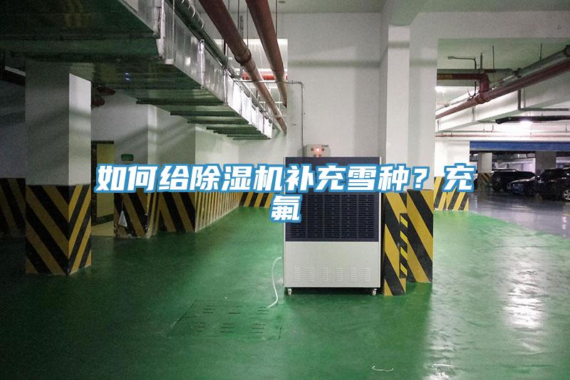 如何给除湿机补充雪种？充氟
