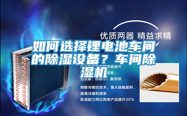 如何选择锂电池车间的除湿设备？车间除湿机
