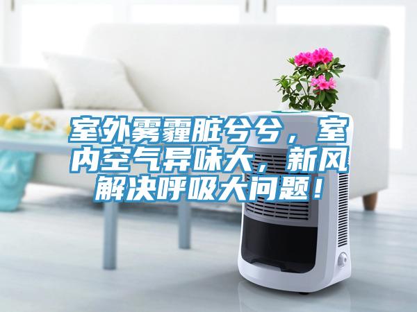 室外霧霾臟兮兮，室內(nèi)空氣異味大，新風(fēng)解決呼吸大問題！