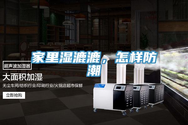 家里濕漉漉，怎樣防潮