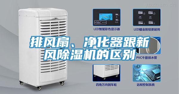 排風(fēng)扇、凈化器跟新風(fēng)除濕機的區(qū)別