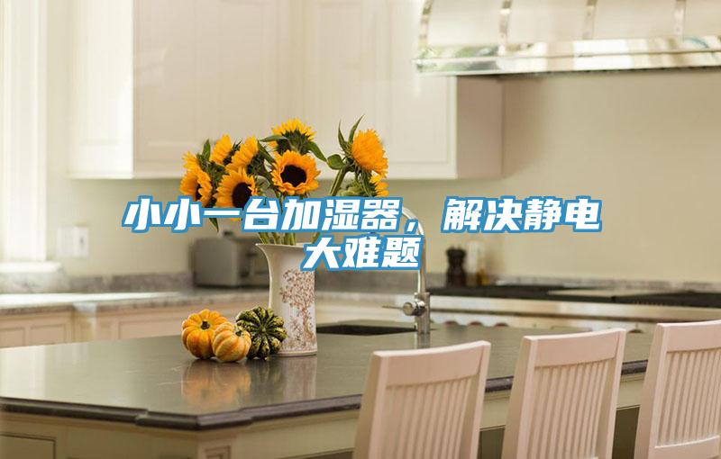 小小一臺加濕器，解決靜電大難題