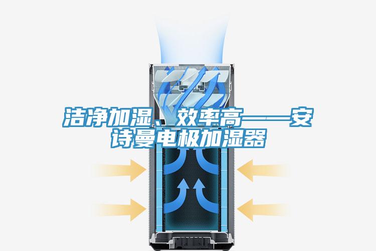 潔凈加濕、效率高——安詩(shī)曼電極加濕器