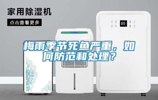 梅雨季節(jié)死魚嚴(yán)重，如何防范和處理？