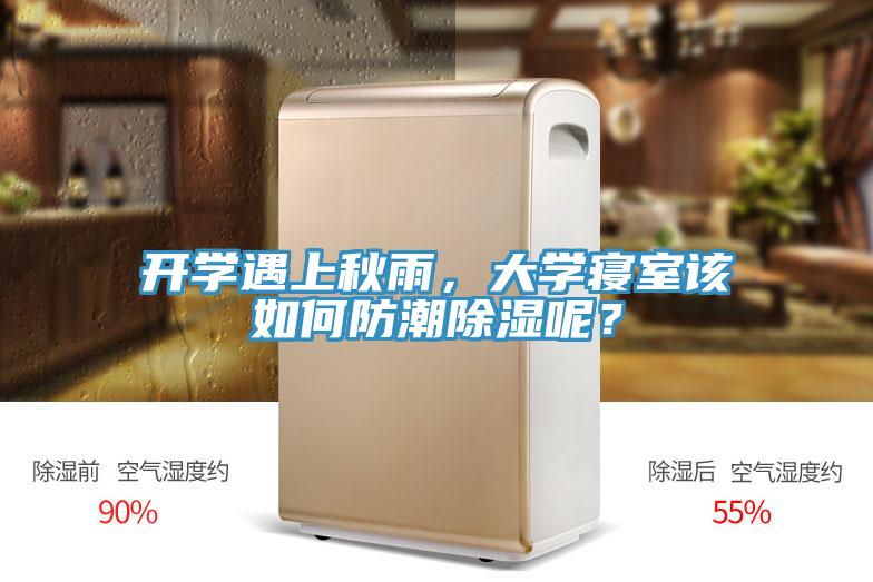 開學(xué)遇上秋雨，大學(xué)寢室該如何防潮除濕呢？