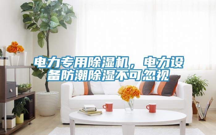 電力專(zhuān)用除濕機(jī)，電力設(shè)備防潮除濕不可忽視