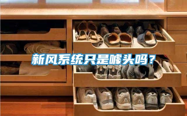 新風(fēng)系統(tǒng)只是噱頭嗎？