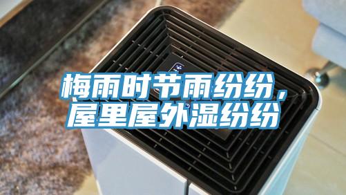 梅雨時節(jié)雨紛紛，屋里屋外濕紛紛