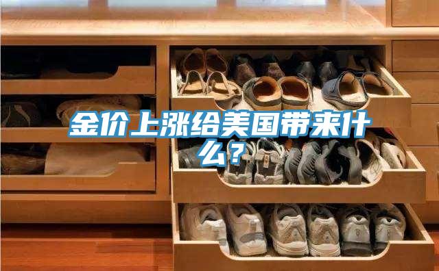 金價上漲給美國帶來什么？