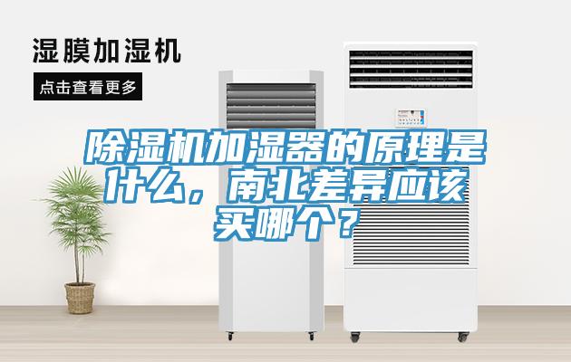 除濕機(jī)加濕器的原理是什么，南北差異應(yīng)該買哪個？