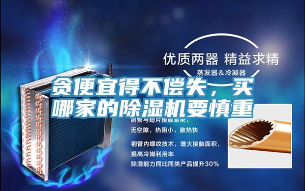 貪便宜得不償失，買哪家的除濕機(jī)要慎重