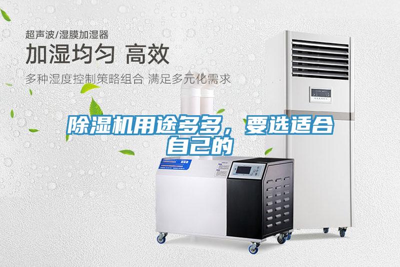 除濕機(jī)用途多多，要選適合自己的