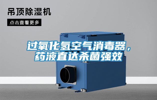 過氧化氫空氣消毒器，藥液直達(dá)殺菌強(qiáng)效