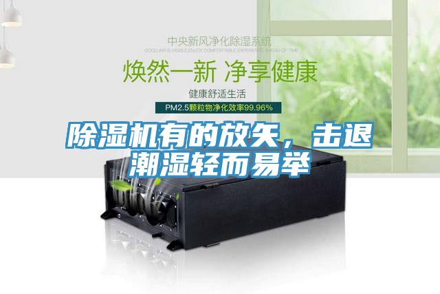 除濕機(jī)有的放矢，擊退潮濕輕而易舉