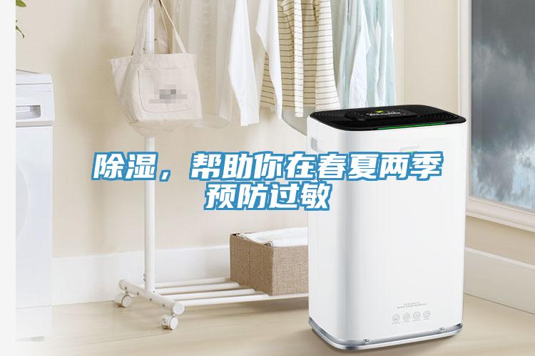 除濕，幫助你在春夏兩季預防過敏