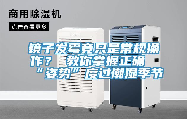 鏡子發(fā)霉竟只是常規(guī)操作？ 教你掌握正確“姿勢”度過潮濕季節(jié)