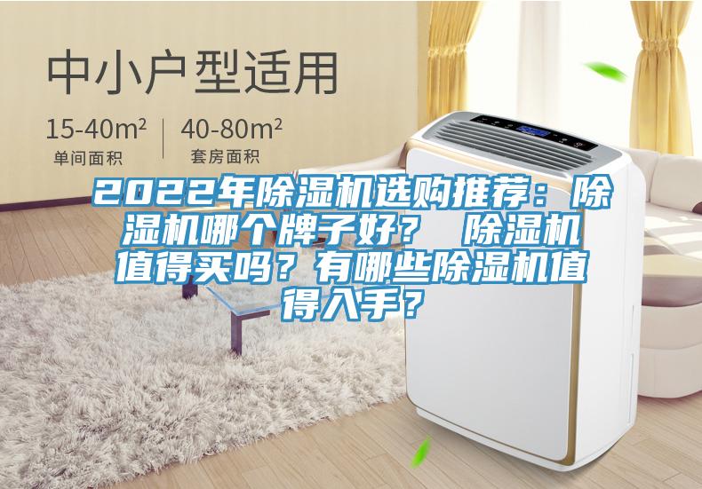 2022年除濕機選購?fù)扑]：除濕機哪個牌子好？ 除濕機值得買嗎？有哪些除濕機值得入手？