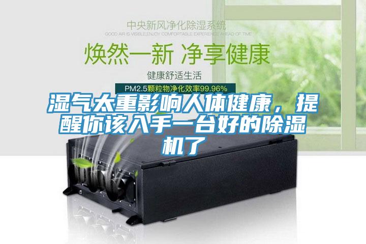 濕氣太重影響人體健康，提醒你該入手一臺(tái)好的除濕機(jī)了