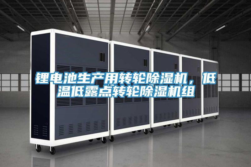 鋰電池生產(chǎn)用轉(zhuǎn)輪除濕機，低溫低露點轉(zhuǎn)輪除濕機組
