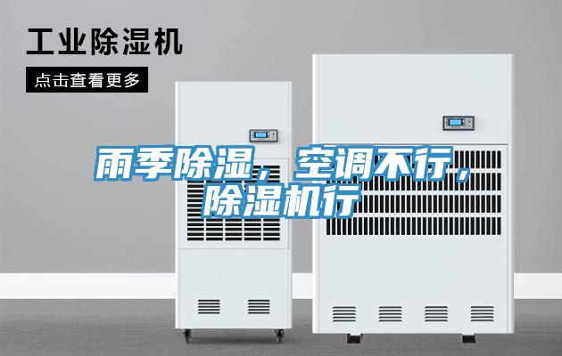雨季除濕，空調(diào)不行，除濕機(jī)行