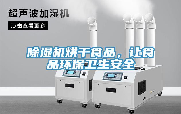 除濕機(jī)烘干食品，讓食品環(huán)保衛(wèi)生安全