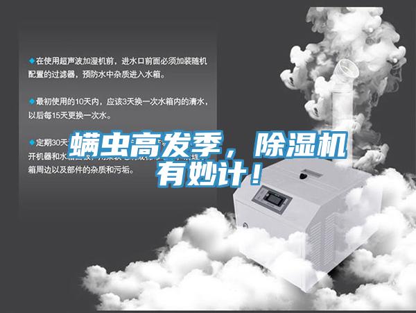 螨蟲(chóng)高發(fā)季，除濕機(jī)有妙計(jì)！